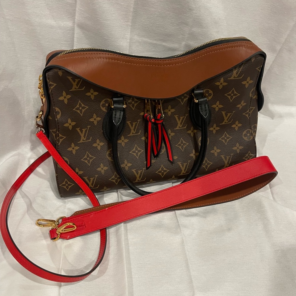 Authentic Louis Vuitton Tuileries handbag.